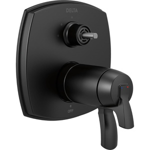 DT27T876BLLHP Stryke Thermostatic Valve Trim Trim Kit - Matte Black DT27T876BLLHP Stryke Thermostatic Valve Trim Trim Kit - Matte Black