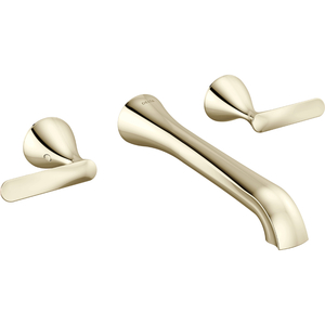 DT3545LFPNPRWL Bonacci Wall Mount Bathroom Faucet Bathroom Faucet - Lumicoat Polished Nickel