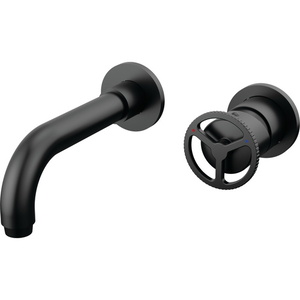 DT3558LFBLWL Trinsic Wall Mount Bathroom Faucet Bathroom Faucet - Matte Black