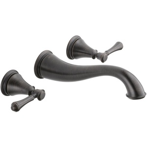 DT3597LFRBWL/DR3500WL Cassidy Wall Mount Bathroom Faucet Bathroom Faucet - Venetian Bronze