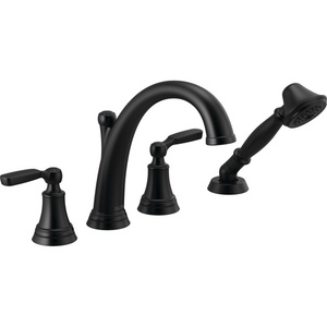 DT4732BL Woodhurst Tub Faucet Trim Trim Kit - Matte Black