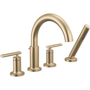 DT4742CZ Altado Deck Mount Tub Faucet - Champagne Bronze DT4742CZ Altado Deck Mount Tub Faucet - Champagne Bronze