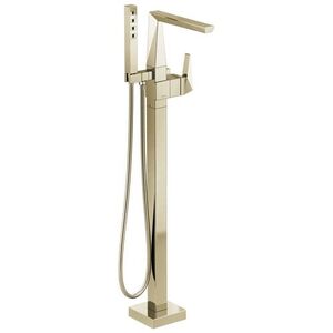 DT4743PNFL/DR4700FL Trillian Freestanding Tub Faucet - Brilliance Polished Nickel