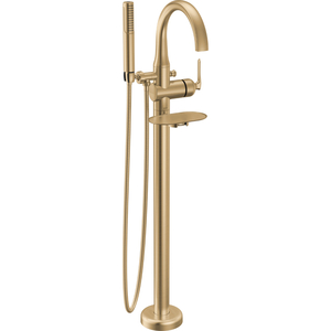 DT4745CZPRFL Bonacci Freestanding Tub Faucet - Lumicoat Champagne Bronze