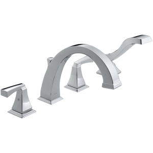 DT4751/DR4707 Dryden Deck Mount With Handshower Tub Faucet - Chrome