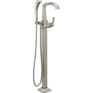 DT4776SSFL/DR4700FL Stryke Freestanding Tub Faucet - Brilliance Stainless DT4776SSFL/DR4700FL Stryke Freestanding Tub Faucet - Brilliance Stainless