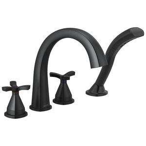 DT47776BL Stryke Tub Faucet Trim Trim Kit - Matte Black DT47776BL Stryke Tub Faucet Trim Trim Kit - Matte Black