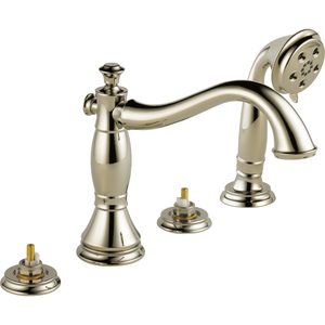 DT4797PNLHP Cassidy Tub Faucet Trim Trim Kit - Brilliance Polished Nickel