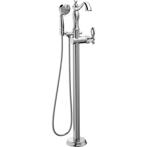 DT4797FLLHP/DH716/DR4700FL Cassidy Freestanding Tub Faucet - Chrome DT4797FLLHP/DH716/DR4700FL Cassidy Freestanding Tub Faucet - Chrome