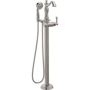 DT4797SSFLLHP/DH797SS/DR4700FL Cassidy Freestanding Tub Faucet - Brilliance Stainless DT4797SSFLLHP/DH797SS/DR4700FL Cassidy Freestanding Tub Faucet - Brilliance Stainless