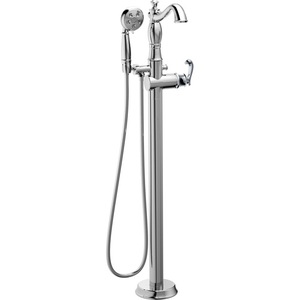 DT4797FLLHP/DH798/DR4700FL Cassidy Freestanding Tub Faucet - Chrome DT4797FLLHP/DH798/DR4700FL Cassidy Freestanding Tub Faucet - Chrome