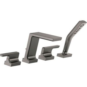 DT4799KS Pivotal Tub Faucet Trim Trim Kit - Black Stainless