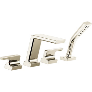 DT4799PNPR Pivotal Tub Faucet Trim Trim Kit - Brilliance Polished Nickel