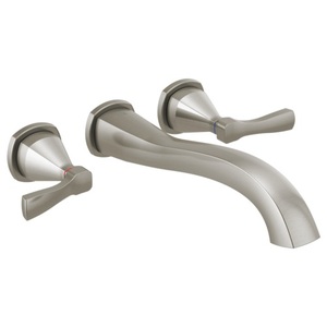 DT5776SSWL/DR3500WL Stryke Wall Mount Whirlpool Faucet Tub Faucet - Brilliance Stainless DT5776SSWL/DR3500WL Stryke Wall Mount Whirlpool Faucet Tub Faucet - Brilliance Stainless