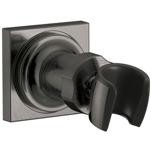 DU4010KSPRPK Universal Showering Hand Shower Holder Shower Accessory - Black Stainless