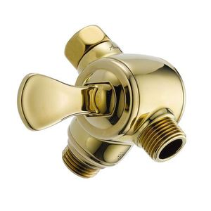 DU4929PBPK Universal Showering Shower Diverter Shower Accessory - Brilliance Polished Brass DU4929PBPK Universal Showering Shower Diverter Shower Accessory - Brilliance Polished Brass