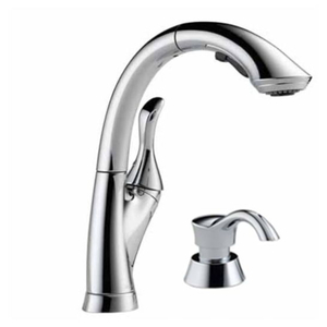 D4153DSTSD Linden Pull-Out Spray Kitchen Faucet - Chrome