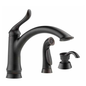 D4453RBDSTSD Linden Single Handle Kitchen Faucet - Venetian Bronze