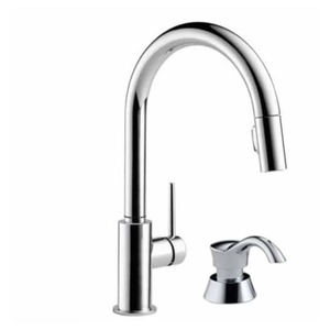 D9159DSTSD Trinsic Pull-Out Spray Kitchen Faucet - Chrome