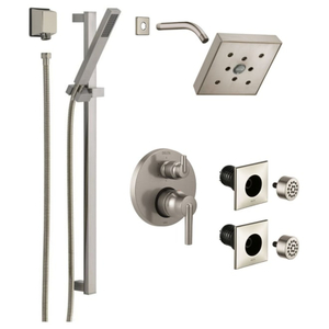 DDSSARA1407SS Ara Shower Tower Custom Shower System - Brilliance Stainless DDSSARA1407SS Ara Shower Tower Custom Shower System - Brilliance Stainless
