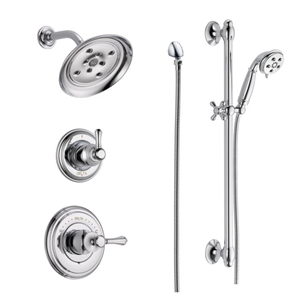 DDSSCASSIDY1401H2O Cassidy Shower Tower Custom Shower System - Chrome