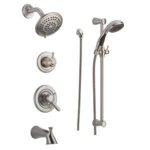 DDSSLAHARA1704SS Lahara Shower Tower Custom Shower System - Brilliance Stainless DDSSLAHARA1704SS Lahara Shower Tower Custom Shower System - Brilliance Stainless
