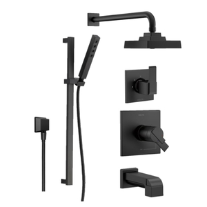 DDSSARA17T04BL Ara Shower Tower Custom Shower System - Matte Black DDSSARA17T04BL Ara Shower Tower Custom Shower System - Matte Black