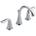 Delta Faucet D3538MPUDST Chrome 8'' Widespread Bathroom Sink Faucet