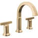 Delta Faucet D355887CZPRDST Lumicoat Champagne Bronze 8'' Widespread Bathroom Sink Faucet