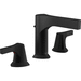 Delta Faucet D3574BLMPUDST Matte Black 8'' Widespread Bathroom Sink Faucet