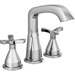 Delta Faucet D357766MPUDST Chrome 8'' Widespread Bathroom Sink Faucet