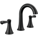 Delta Faucet D35897LFBL Matte Black 8'' Widespread Bathroom Sink Faucet