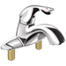 Delta Faucet D505LF Chrome 4'' Centerset Bathroom Sink Faucet