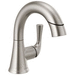 Delta Faucet D533LFSSPDMPU Brilliance Stainless Single Hole Bathroom Sink Faucet