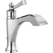 Delta Faucet D556MPULHPDST/DH561 Chrome Single Hole Bathroom Sink Faucet