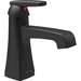 Delta Faucet D564BLMPUDST Matte Black Single Hole Bathroom Sink Faucet