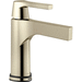 Delta Faucet D574TPNDST Brilliance Polished Nickel Single Hole Bathroom Sink Faucet