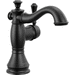 Delta Faucet D597LFBLMPU Matte Black Single Hole Bathroom Sink Faucet