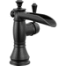 Delta Faucet D598LFBLMPU Matte Black Single Hole Bathroom Sink Faucet