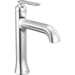 Delta Faucet D645PRDST Lumicoat Chrome Single Hole Bathroom Sink Faucet