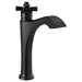 Delta Faucet D656BLLHPDST/DH562BL Matte Black Vessel Filler Bathroom Sink Faucet