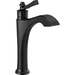 Delta Faucet D656BLLHPDST/DH561BL Matte Black Vessel Filler Bathroom Sink Faucet