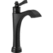 Delta Faucet D656TBLDST Matte Black Vessel Filler Bathroom Sink Faucet