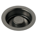 Delta Faucet D72030KS Black Stainless Disposal Stopper/Flange