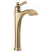 Delta Faucet D756CZLHPDST/DH561CZ Brilliance Champagne Bronze Vessel Filler Bathroom Sink Faucet