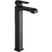 Delta Faucet D767LFBL Matte Black Vessel Filler Bathroom Sink Faucet