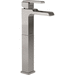 Delta Faucet D768LFSS Brilliance Stainless Vessel Filler Bathroom Sink Faucet