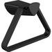 Delta Faucet D77446BL Matte Black Towel Ring