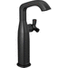 Delta Faucet D776BLLHPDST/DH551BL Matte Black Vessel Filler Bathroom Sink Faucet