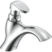 Delta Faucet D87T105 Chrome Self Closing / Metering Commercial Bathroom Sink Faucet